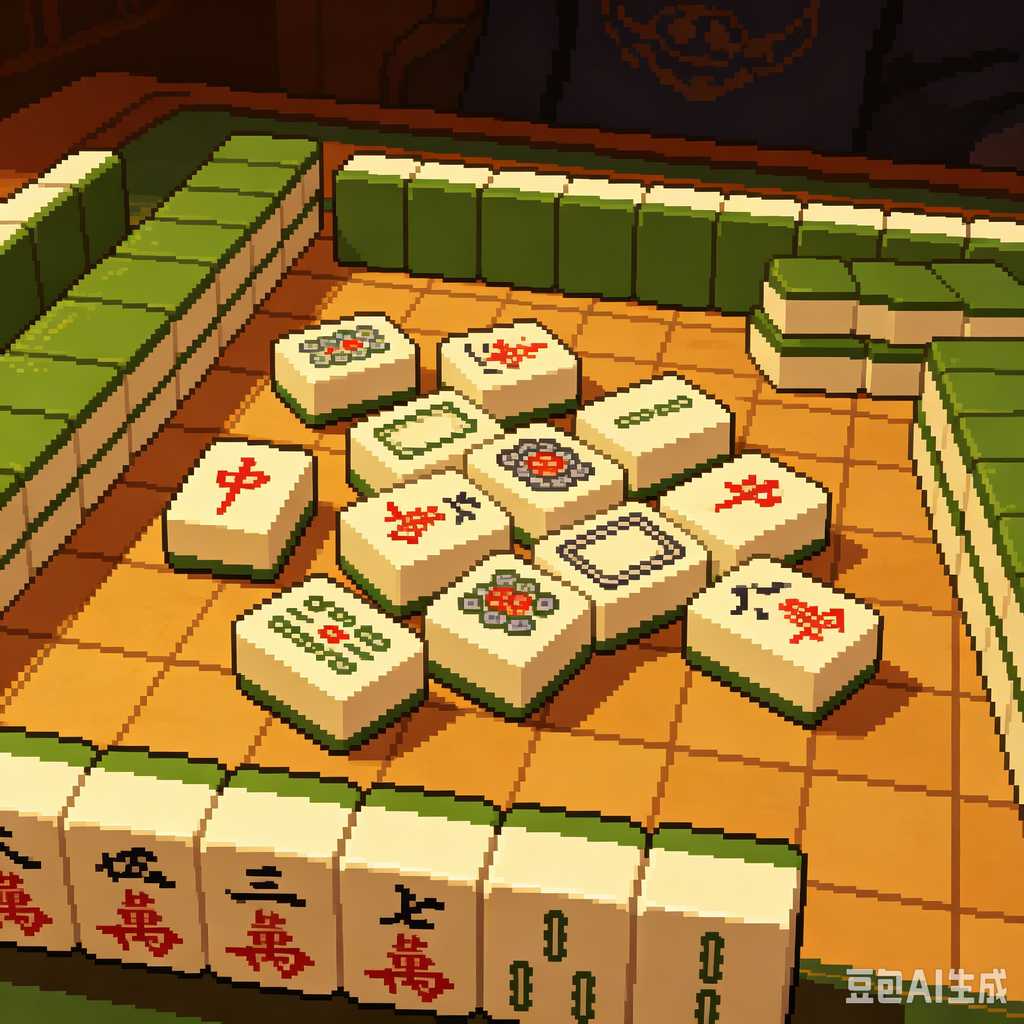 thick soft mahjong mat