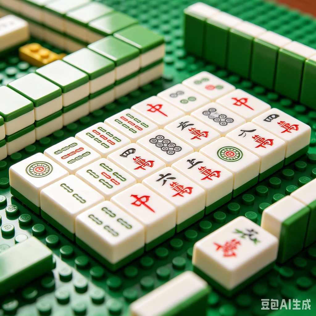 metallic finish mahjong set