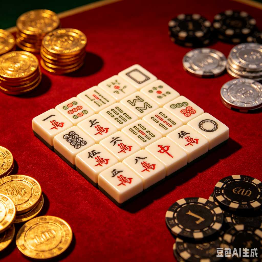 hand carved mahjong tiles