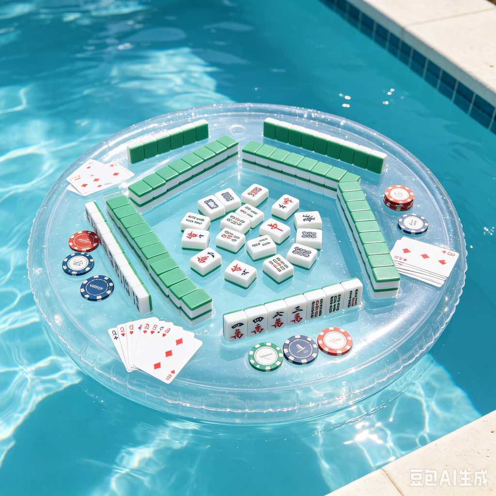 foldable silicone mahjong mat